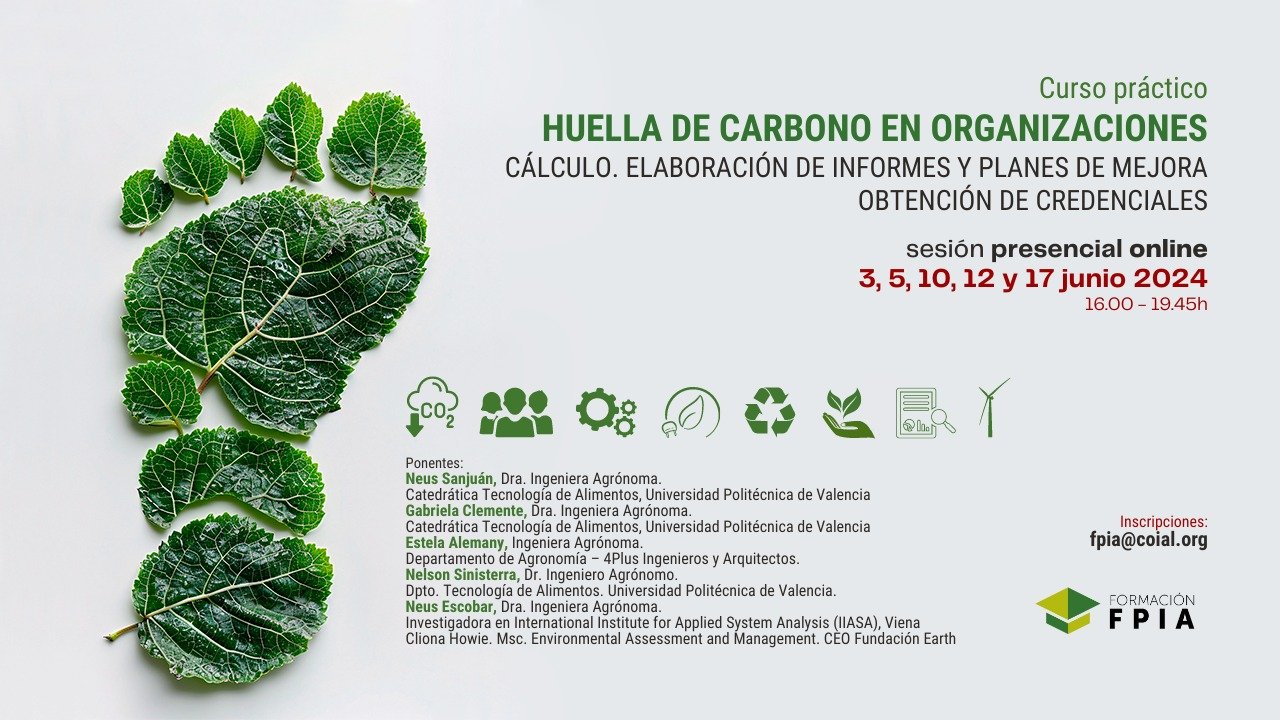 Curso Pr Ctico Huella De Carbono En Organizaciones C Lculo